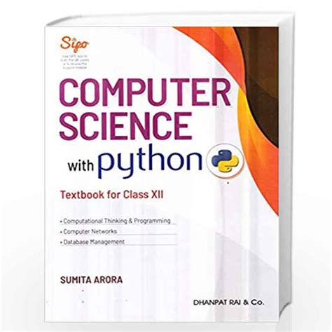 Hello! The study done via books is way more effective than that. . Computer science with python class 12 sumita arora pdf download